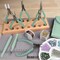 The Beadsmith Fashion Color Pliers – Slimline Color-Coordinated Tools – Matching Clutch in Beige – Jewelry Making Supply Kit to Create Necklaces, Bracelets, Earrings & More